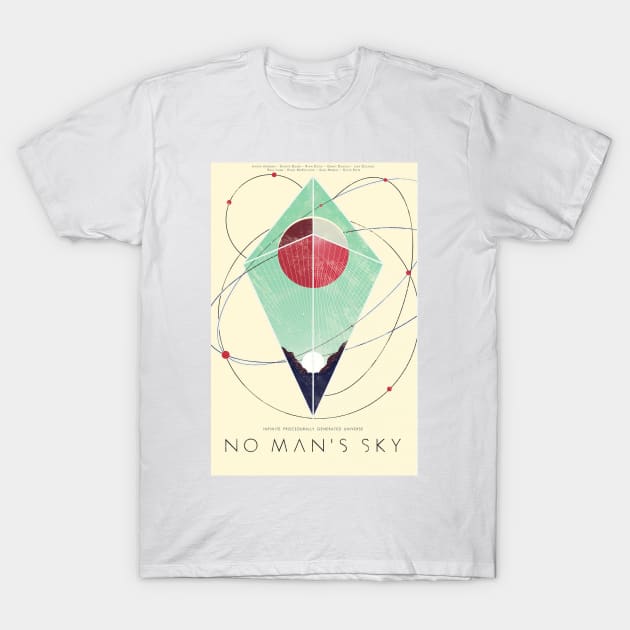 no mans sky T-Shirt by ilvms